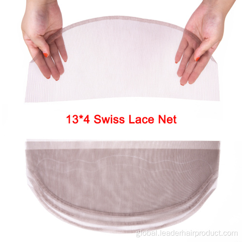 Swiss Lace Net 4×4 13×4 Swiss Lace Hairnet For Making Wigs Supplier